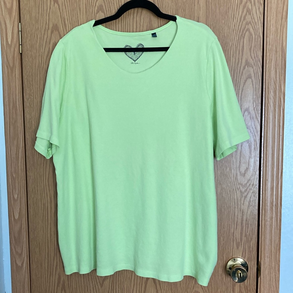 Ulla Popken Green Short Sleeve Tee